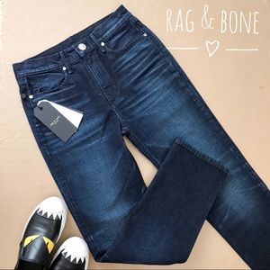 Rag & Bone Jeans Ankle Cigarette Jack High Rise